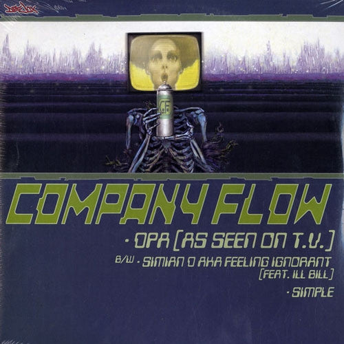 Company Flow / Cannibal Ox - DPA (As Seen On T.V.) / Iron Galaxy - VG+ (vg cover) 2 LP Record 2000 Def Jux USA Vinyl - Hip Hop - Shuga Records