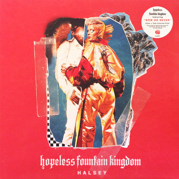 Halsey - Hopeless Fountain Kingdom - New LP Record 2017 Astralwerks Clear & Teal Splatter Vinyl - Indie Pop / Synth-pop - Shuga Records