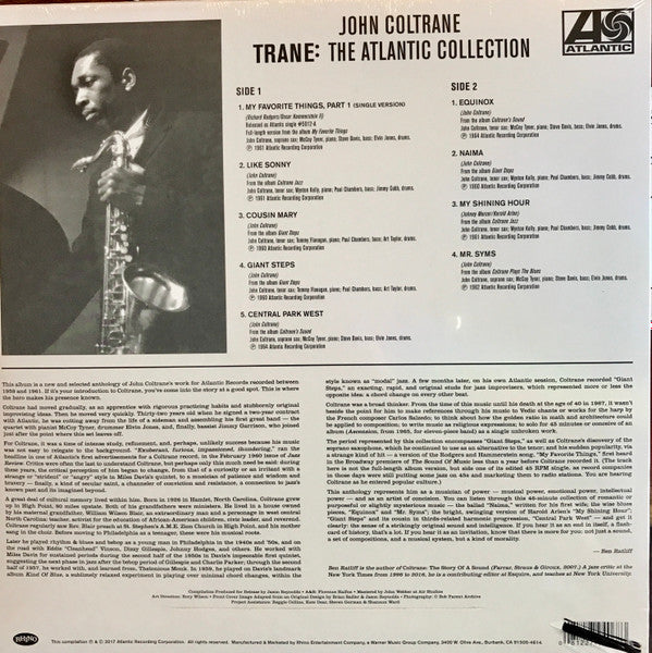 John Coltrane - Trane: The Atlantic Collection - Mint- LP Record 2017 Atlantic Rhino Vinyl - Jazz / Hard Bop - Shuga Records