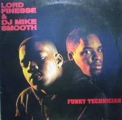 Lord Finesse & DJ Mike Smooth - VG+ LP Record 1990 Bellaphon Germany Original RARE Vinyl - Hip Hop / Boom Bap / Conscious - Shuga Records