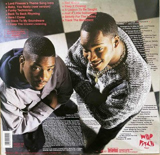 Lord Finesse & DJ Mike Smooth - VG+ LP Record 1990 Bellaphon Germany Original RARE Vinyl - Hip Hop / Boom Bap / Conscious - Shuga Records