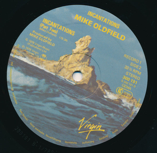 Mike Oldfield - Incantations - VG+ 2 LP Record 1978 Virgin Germany Original Press Vinyl - Psychedelic Rock / Prog Rock / Symphonic Rock - Shuga Records