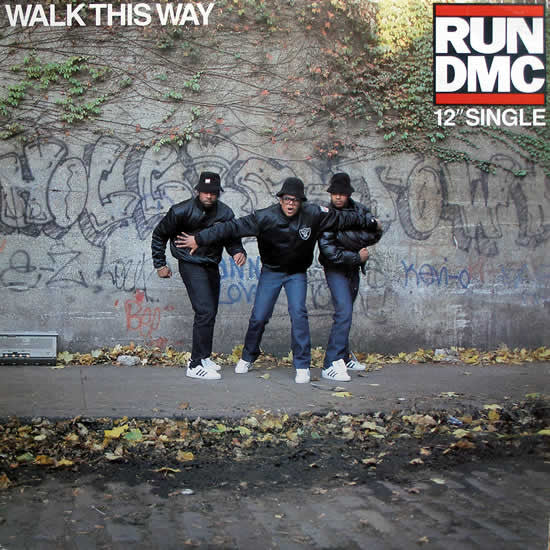 RUN DMC Fest Aerosmith - Walk This Way - VG+ 12" Single Record 1986 Profile USA Vinyl - Hip Hop - Shuga Records
