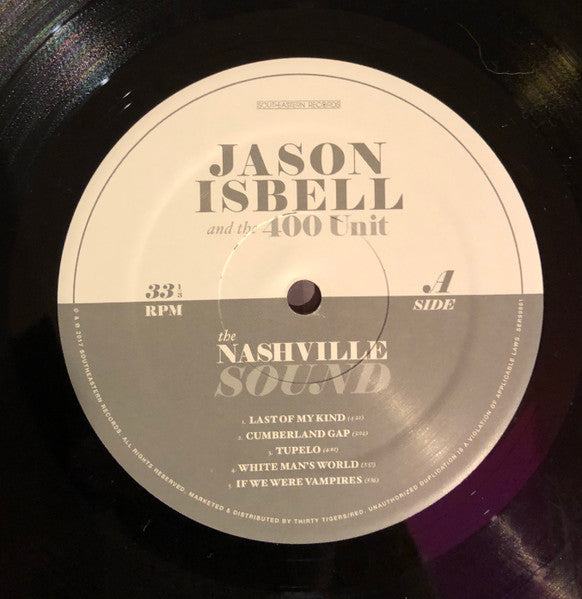Jason Isbell And The 400 Unit – The Nashville Sound - New LP Record 2017 Southeastern 180 gram Vinyl, Insert, Songbook & Download - Country / Folk