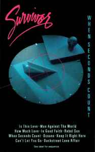 Survivor - When Seconds Count - Used Cassette 1986 Scotti Bros. Tape - Soft Rock