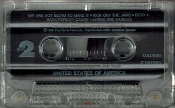 The Presidents Of The United States Of America - The Presidents Of The United States Of America (1995) - VG+ Cassette 1995 Columbia USA Original Tape - Alternative Rock / Grunge - Shuga Records