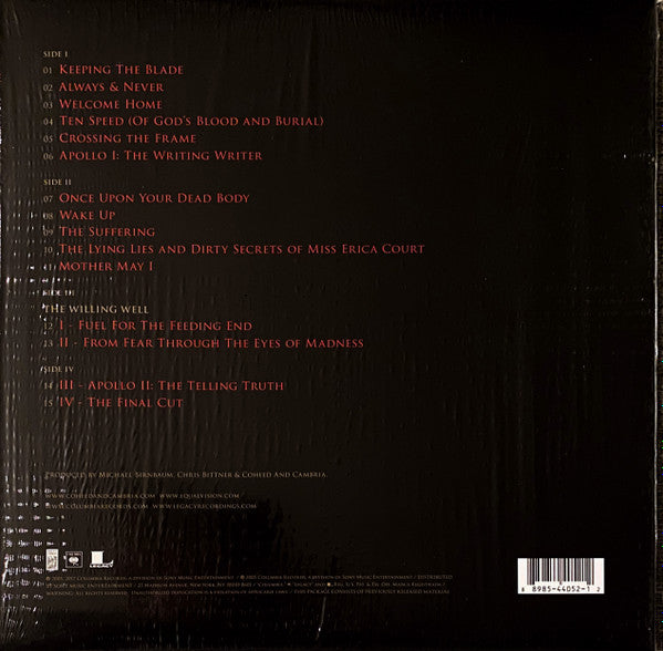 Coheed And Cambria - Good Apollo I'm Burning Star IV | Volume One: From Fear Through The Eyes Of Madness (2005) - New 2 LP Record 2017 Columbia Equal Vision Vinyl - Alternative Rock / Prog Rock - Shuga Records