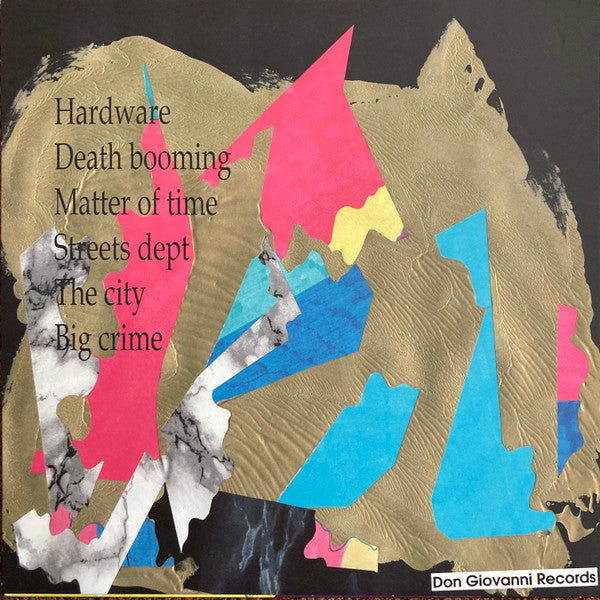 Moor x Jewelry - Crime Waves - EP Record 2017 Don Giovanni USA Vinyl & Insert - Electronic / Experimental - Shuga Records
