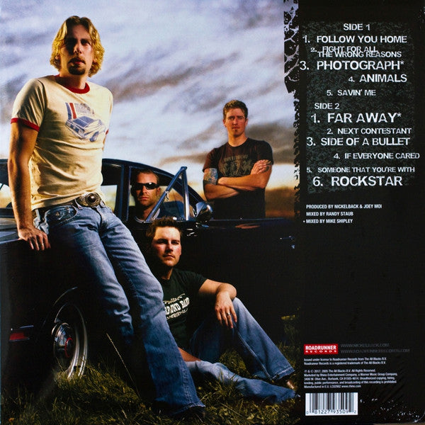 Nickelback - All The Right Reasons (2005) - New LP Record 2017 Roadrunner Vinyl - Pop Rock - Shuga Records