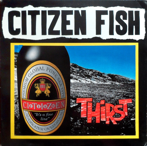 Citizen Fish – Thirst - VG+ LP Record 1996 Lookout! USA Vinyl - Punk / Ska - Shuga Records