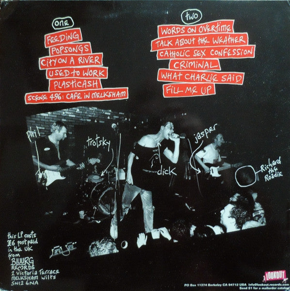 Citizen Fish – Thirst - VG+ LP Record 1996 Lookout! USA Vinyl - Punk / Ska - Shuga Records