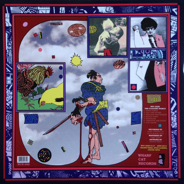 Wet Hair - The Floating World - New LP Record 2017 Wharf Cat USA Vinyl - Psychedelic Rock / Lo-Fi / Krautrock / Alternative Rock - Shuga Records