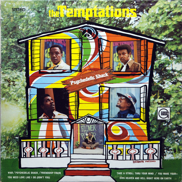 The Temptations - Psychedelic Shack - VG+ LP Record 1970 Gordy USA Original Vinyl - Soul / Funk - Shuga Records