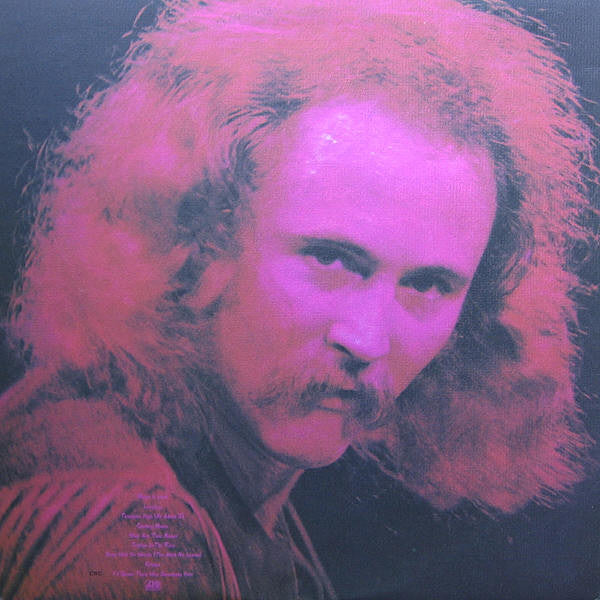 David Crosby - If I Could Only Remember My Name - VG LP Record 1971 Atlantic USA Original Vinyl (With Jerry Garcia, Phil Lesh Joni Mitchell, Neil Young) - Classic Rock / Folk Rock / Country Rock - Shuga Records