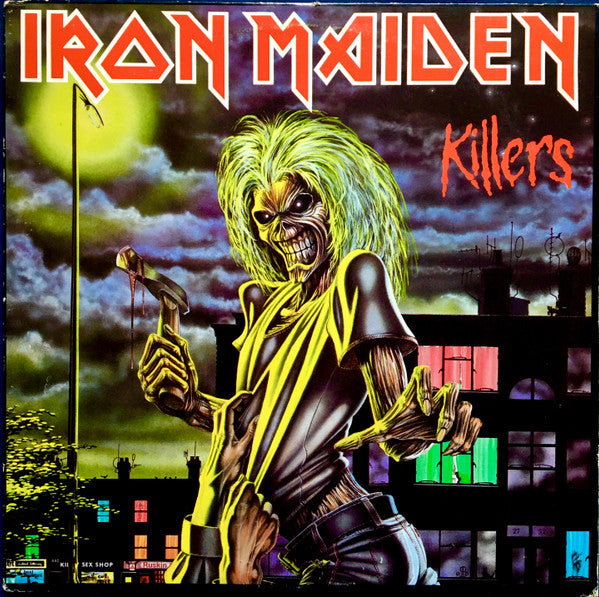 Iron Maiden - Killers - VG+ LP Record 1981 Harvest USA Original Vinyl - Heavy Metal - Shuga Records