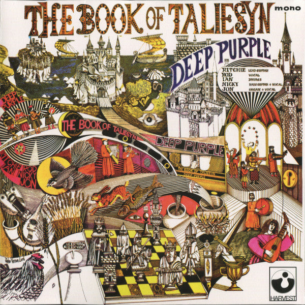 Deep Purple - The Book Of Taliesyn (1968) - Mint- LP Record 2015 Harvest Europe Mono Vinyl - Rock - Shuga Records