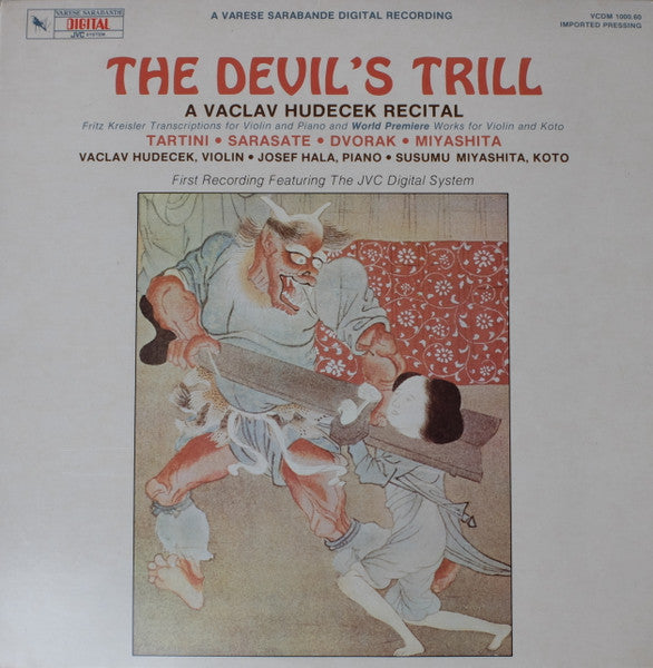 Václav Hudeček - Dvořák - The Devil's Trill, A Recital - Mint- LP Record 1980 Varèse Sarabande Japan Vinyl -Classical - Shuga Records