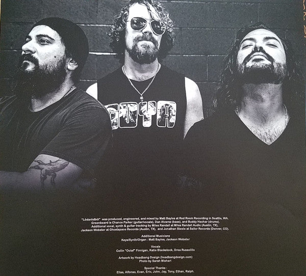 Greenbeard - Lödarödböl - Mint- LP Record 2017 Sailor USA 180 gram Vinyl & Insert - Stoner Rock / Psychedelic Rock - Shuga Records