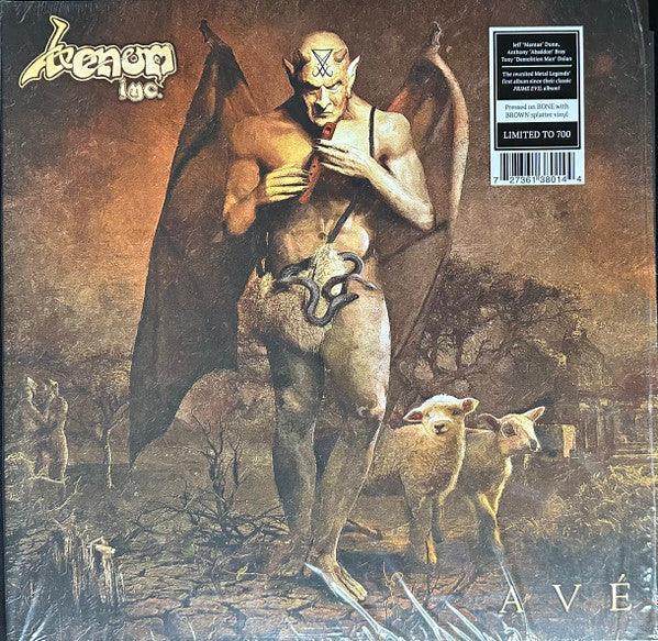 Venom Inc. - Avé - Mint- 2 LP Record 2017 Nuclear Blast USA Bone W/ Brown Splatter Vinyl - Heavy Metal / Thrash / Black Metal - Shuga Records