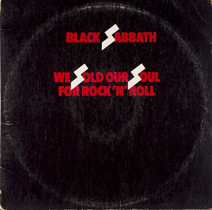 Black Sabbath – We Sold Our Soul For Rock 'N' Roll - VG 2 LP 1976 USA (Palm Tree Label) - B19-024