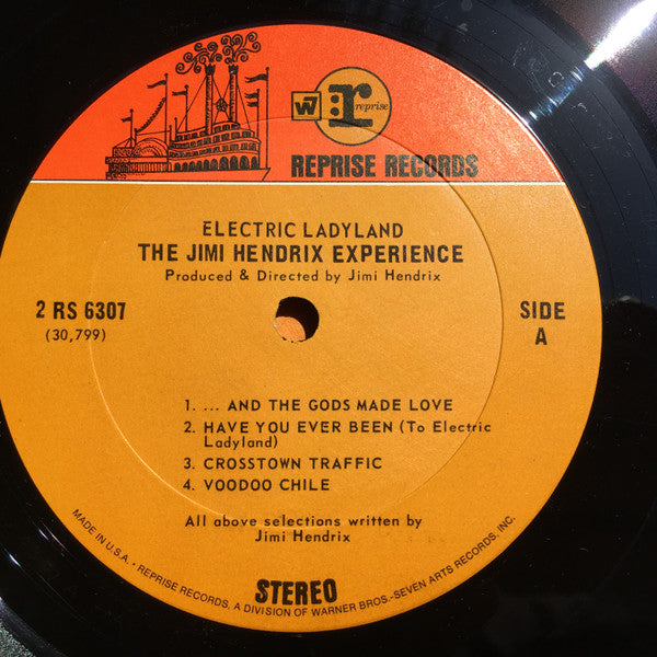 The Jimi Hendrix Experience - Electric Ladyland - VG 2 LP Record 1968 Reprise USA 2-Tone Labels Original Vinyl - Psychedelic Rock / Blues Rock - Shuga Records