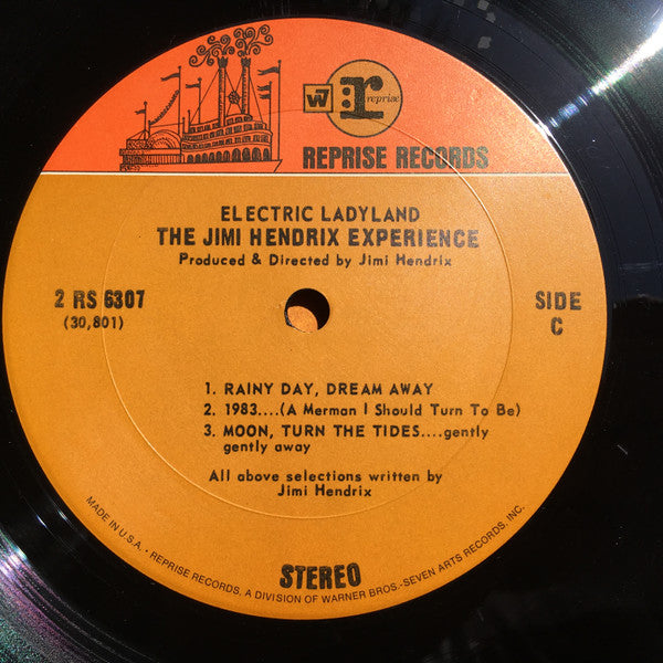 The Jimi Hendrix Experience - Electric Ladyland - VG 2 LP Record 1968 Reprise USA 2-Tone Labels Original Vinyl - Psychedelic Rock / Blues Rock - Shuga Records
