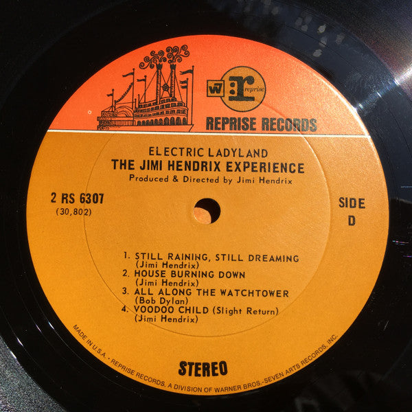The Jimi Hendrix Experience - Electric Ladyland - VG 2 LP Record 1968 Reprise USA 2-Tone Labels Original Vinyl - Psychedelic Rock / Blues Rock - Shuga Records
