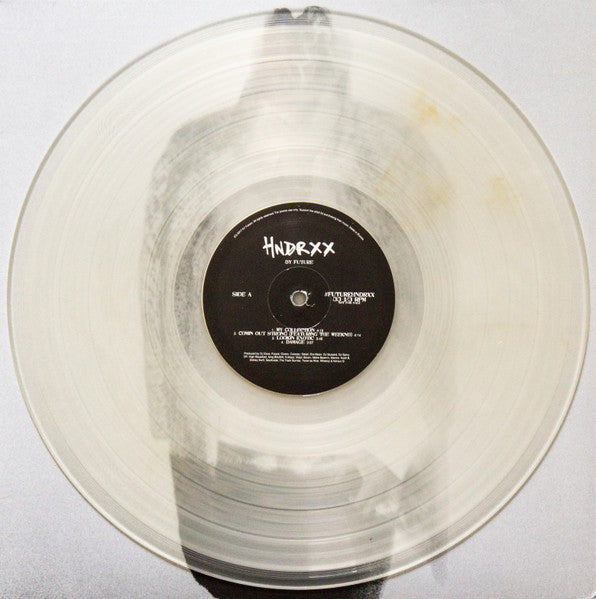 Future - HNDRXX - Mint- 2 LP Record 2017 Europe Unofficial RARE Clear Mixed Vinyl - Hip Hop / Trap