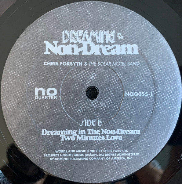Chris Forsyth & The Solar Motel Band - Dreaming In The Non-Dream - Mint- LP Record 2017 No Quarter USA Vinyl - Psychedelic Rock - Shuga Records