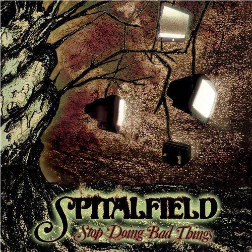 Spitalfield - Stop Doing Bad Things - VG+ LP Record 2011 Robbed The Bank USA Gold w/ Light Blue Vinyl & Insert - Rock / Emo - Shuga Records
