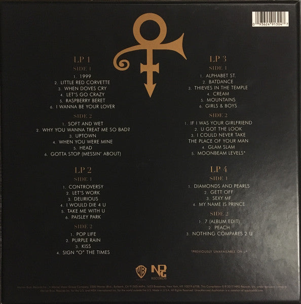 Prince - 4Ever - Mint- 4 LP Record Box Set 2017 NPG Warner Viny & Photo Art Prints - Rock / Funk / R&B - Shuga Records