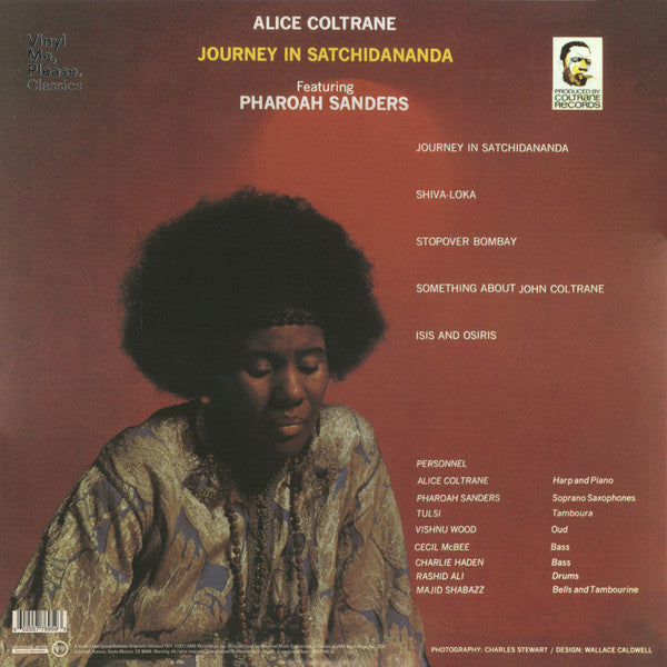 Alice Coltrane Featuring Pharoah Sanders - Journey In Satchidananda (1971) - Mint- LP Record 2017 Impulse! Vinyl Me Please 180 gram Vinyl - Avant-garde Jazz / Modal / Post Bop - Shuga Records