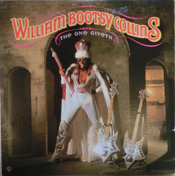William Bootsy Collins - The One Giveth, The Count Taketh Away - VG+ LP Record 1982 Warner USA Original Vinyl - P.Funk / Funk - Shuga Records