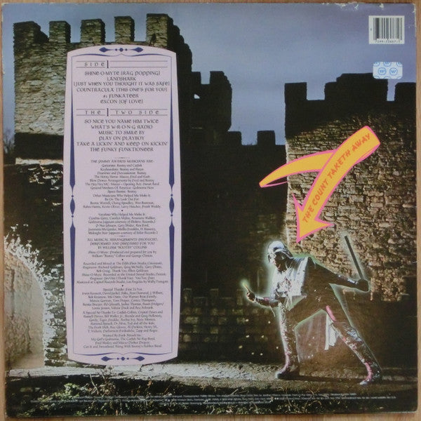 William Bootsy Collins - The One Giveth, The Count Taketh Away - VG+ LP Record 1982 Warner USA Original Vinyl - P.Funk / Funk - Shuga Records