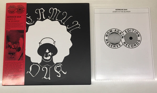 German Oak - Down In The Bunker (1970s) - New 2 LP Record 2017 Now-Again Vinyl, Booklet & Download - Prog Rock / Krautrock / Psychedelic Rock - Shuga Records