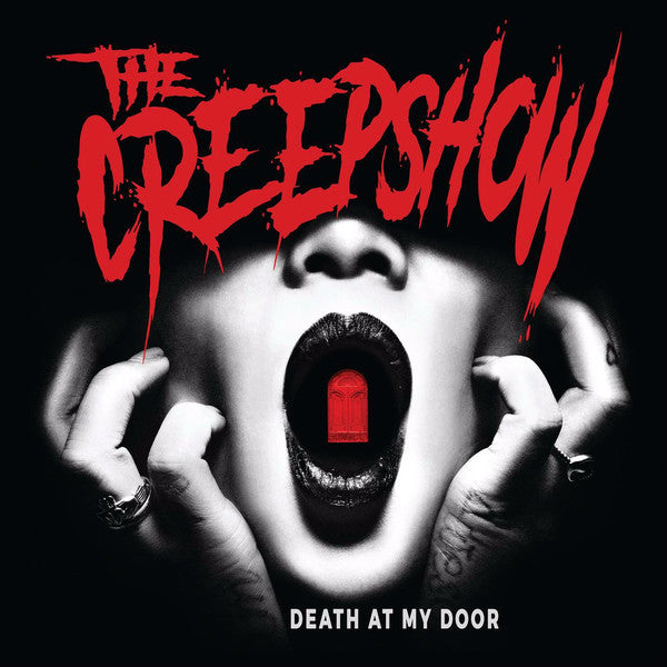 The Creepshow - Death At My Door - Mint- LP Record 2017 Stomp Creepy Clear with Smoke Vinyl - Psychobilly / Punk Rock - Shuga Records