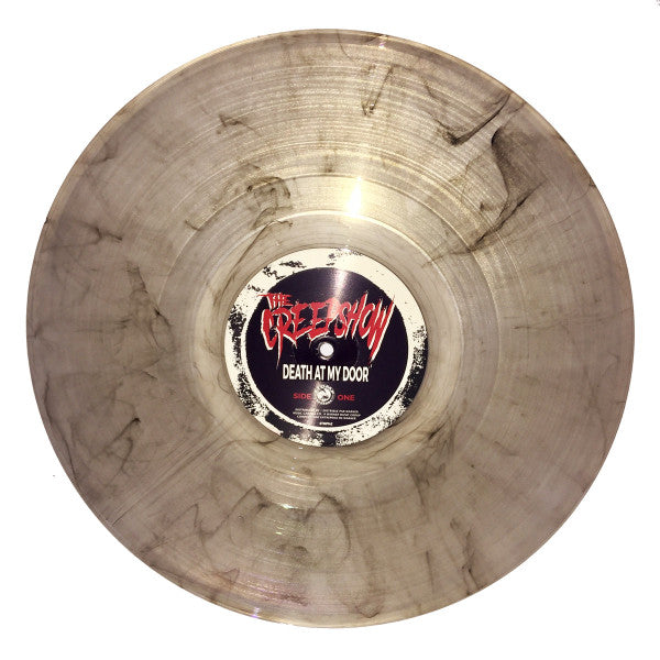 The Creepshow - Death At My Door - Mint- LP Record 2017 Stomp Creepy Clear with Smoke Vinyl - Psychobilly / Punk Rock - Shuga Records