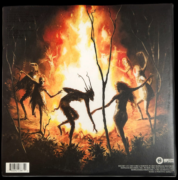 Circa Survive - The Amulet - Mint- LP Record 2017 Hopeless USA Black Vinyl - Prog Rock / Emo / Alternative Rock - Shuga Records
