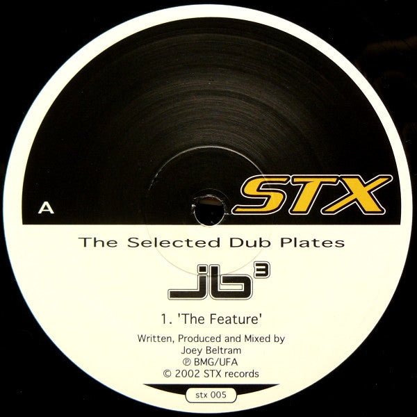 JB³ (Joey Beltram) - The Selected Dub Plates - New 2x12" Single Record 2002 STX USA Vinyl - Chicago House / Chicago Techno - Shuga Records