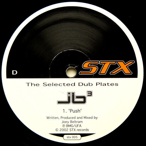 JB³ (Joey Beltram) - The Selected Dub Plates - New 2x12" Single Record 2002 STX USA Vinyl - Chicago House / Chicago Techno - Shuga Records