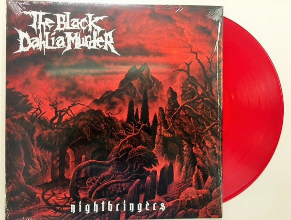 The Black Dahlia Murder - Nightbringers - Mint- LP Record 2017 Metal Blade USA Red Translucent, Insert & Poster - Melodic Death Metal - Shuga Records