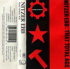 Nitzer Ebb - That Total Age - Used Cassette 1987 Geffen Tape - EBM