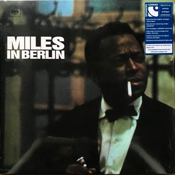 Miles Davis - Miles In Berlin (1967) - Mint- LP Record 2017 CBS Speakers Corner Mono Analogue Audiophile 180 gram Vinyl - Jazz / Hard Bop / Modal - Shuga Records