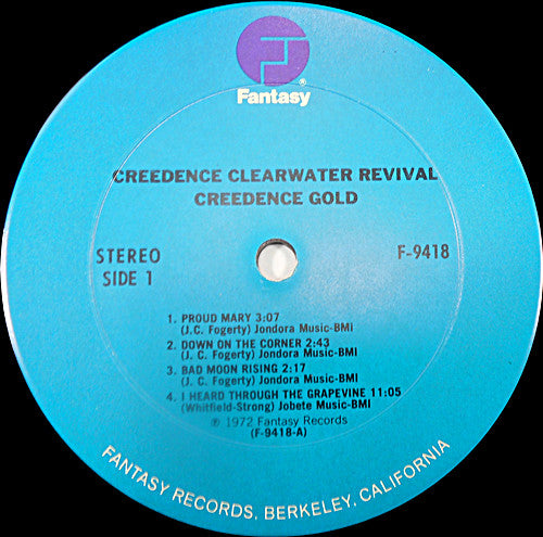 Creedence Clearwater Revival ‎– Creedence Gold (1972) - Mint- LP Record 1976 Fantasy USA Vinyl - Rock & Roll / Southern Rock / Classic Rock