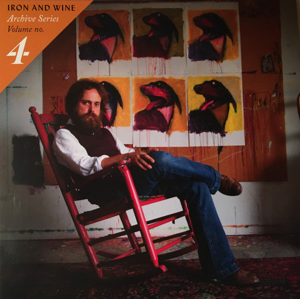 Iron And Wine - Archive Series Volume No. 4 - Mint- (VG+ cover) LP Record Translucent Gold Vinyl - Rock / Soft Rock / Folk