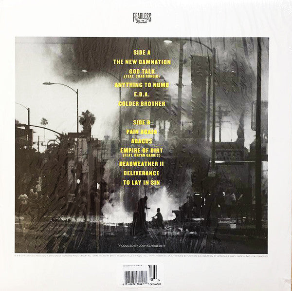 Varials - Pain Again - Mint- LP Record 2017 Fearless Transparent & Black Smoke Vinyl & Download (250 copies made) - Hardcore / Metalcore - Shuga Records