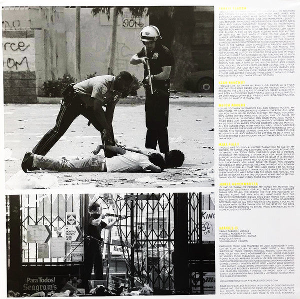 Varials - Pain Again - Mint- LP Record 2017 Fearless Transparent & Black Smoke Vinyl & Download (250 copies made) - Hardcore / Metalcore - Shuga Records