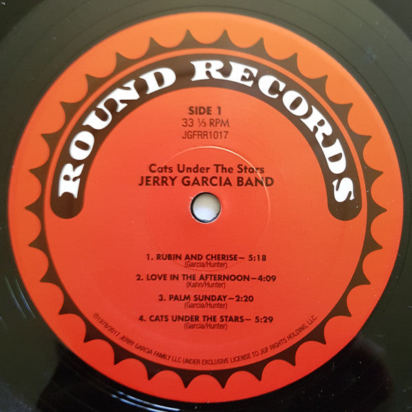 Jerry Garcia Band - Cats Under The Stars (1978) - Mint- LP Record 2017 Round 180 gram Vinyl - Classic Rock