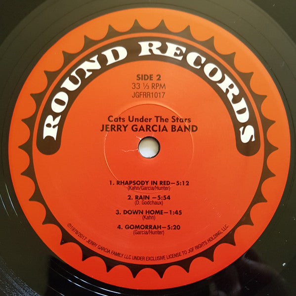 Jerry Garcia Band - Cats Under The Stars (1978) - Mint- LP Record 2017 Round 180 gram Vinyl - Classic Rock