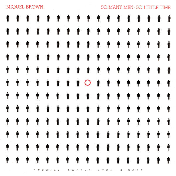 Miquel Brown – So Many Men - So Little Time - VG+ 12" Single Record 1983 TSR USA Original Vinyl - Hi NRG / Disco - Shuga Records